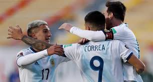La selección argentina ya está en venezuela a la espera de lionel lautaro martínez, dibu martinez y nico otamendi . Argentina Con Lionel Messi Vencio A Bolivia En La Paz Por Las Eliminatorias Qatar 2022