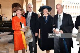 19 10 19 Invalides Paris La Princesse Nicolas De Liechtenstein Margaretha De Luxembourg Le Prince L Archiduc Jean Christophe Napoleon Prince Jean Prince
