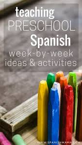 Preschool Spanish Preschool Spanish Spanish Lessons For Kids Spanish Curriculum