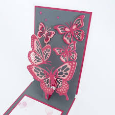 Denkt aber bitte an's verlinken, wenn ihr euer werk nach meiner anleitung auf eurem blog veröffentlicht. Tanzende Schmetterlinge Pop Up Karte Mit Anleitung Stempelitis