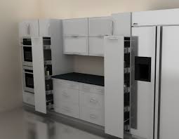 The shelves are made from baltic birch and have a melamine bottom that's easy to clean. Kitchen Pantry Cabinet Ikea Pantry Shelving Pantry Shelving Units