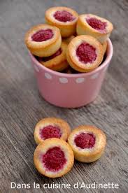Bouchees Amande Framboises Dans La Cuisine D Audinette Recette Biscuit Recette Biscuits Moelleux