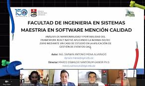 DEFENSA ORAL MAESTRÍA EN SOFTWARE