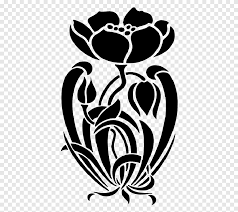 Vector wedding, frame, flower, floral pattern, pattern silhouette of a demask design stock illustrations. Stencil Designs Art Deco Art Nouveau Design Food Leaf Png Pngegg