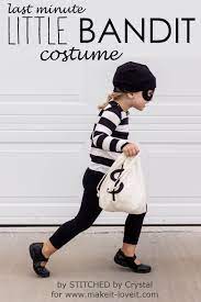 Be prepared and have your costume ready in advance. Last Minute Little Bandit Costume Make It And Love It