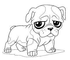 Guru hanya memberikan sketsa gambar untuk diwarnai. Mewarnai Gambar Anjing Kreasi Warna