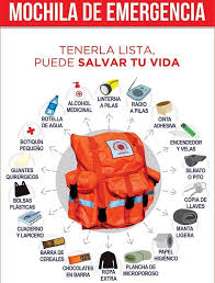 Siempre Ten Preparada Una Mochila Emergencia Caso Sismos Cualquier Desastre Revutj Mochila De Emergencia Mochila De Supervivencia Preparacion Para Emergencias