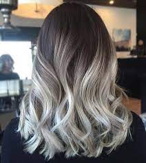 Tie dye noir et marron caramel. 51 Gorgeous Long Bob Hairstyles Page 5 Of 5 Stayglam Hair Styles Hair Color Grey Silver Spring Hairstyles