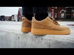 You can expect the nike lebron 18 'goat' to release at select retailers and nike.com on july 2nd. Nike Air Force 1 Low Flax On Feet Youtube