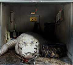 They are made from a durable weatherproof material, and are available in multiple sizes for different types of garage doors. Alligator Garage Poster Style Your Garage Com