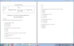 Maybe you would like to learn more about one of these? Soal Ulangan Harian Matematika Kelas 4 Sd Kelipatan Dan Faktor Antapedia Com