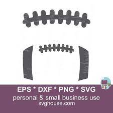 Football Laces Svg Football Laces Football Svg Football Etsy Svg Football Lace