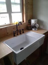 farmhouse sink kitchen