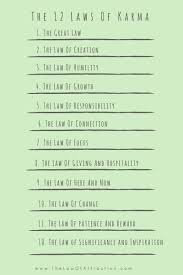 Cause And Effect Meaning The 12 Laws Of Karma List Law Of Karma 12 Laws Of Karma Karma Quotes