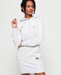 Sweatstoffe sind nur was für sportklamotten? Superdry Sweatkleid Aus Der Orange Label Kollektion Damen Kleider
