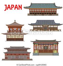3 andra målare tittar på den här produkten. Pagod Japansk Tempel Hus Bebyggelse Japan Nanjen Ji Icons Silver Ninna Ji Pagod Vektor Milstolpar Japansk Canstock