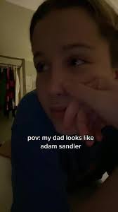 dad? no, more like adam chandler. #adamsandler #dadlookalike #greenscreen