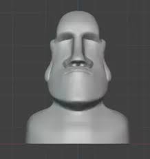 HueForge Moai por Nate