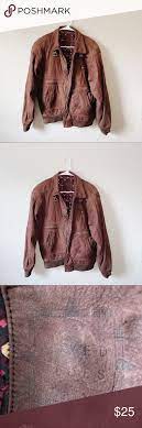 Mixed Blues Genuine Leather Jacket Size Medium Leather Jacket Jackets Thick Jackets