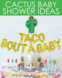 Tasty tacos are paired with adorable avocadoes, prickly cactus plants and whimsical llamas. Cute Succulent Cactus Party Ideas For A Baby Shower Or Any Party