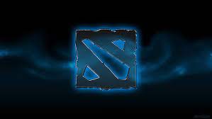 50 beautiful dota 2 posters heroes silhouette hd wallpapers. Hd Wallpaper Dota 2 Logo Art Dark Backgrounds Illustration Symbol Blue Wallpaper Flare