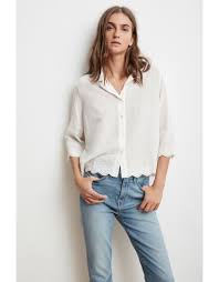 Velvet Velvet Windsor Button Up Top Lace Button Button Up Shirts Velvet Clothes