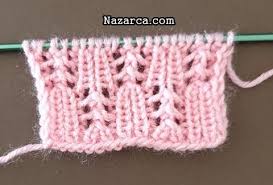 Ajurlu Pembe Yesil Fantazi Orgu Yapilisi Nazarca Com 2020 Orgu Baby Knitting Patterns Orgu Desenleri