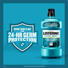 I think he was referring to simultaneously. Cool Mint Antiseptic Mouthwash Listerine