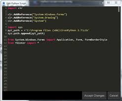It is a standard python interface to the tk gui toolkit shipped with python. Python Tkinter Module Developers Dynamo