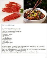 Did you know there is no such a thing as mongolian beef in mongol? Slow Cooker Mongolian Beef Fr Kev Brown Butchers Beef Chinese Mongolian S Slow Cooker Mongolian Beef Recipe Crockpot Recipes Beef Mongolian Beef