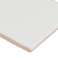 Bullnose tile, cove base tile, corner tile manufacturer / supplier in china, offering white ceramic tile bull nose for bathroom white black ceramic tile trim corner edge curved tile bullnose tiles brick, tile & accessories. Msi White Glossy Bullnose 3 In X 6 In Glossy Ceramic Wall Tile 5 Lin Ft Case Nwhiglo3x6bn The Home Depot