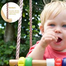 Hardwood Baby Swing Seat (Beech) with Safety Harness and Play Beads Lovely  Cradle Swing for Garden or Nursery : Amazon.co.uk: Baby Products