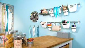 Spice it up with this craft room bucket organization and find inspiration with this tutorial from clutter keeper. 23 Nice Craft Room Ideas Craft Room Designs Ideas Hgtv For 23 Nice Craft Room Ideas Diningroom Craft Room Design Craft Room Diy And Crafts Sewing