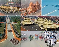 Image of Indian military on Republic Day parade
