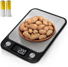 A decent digital scale is a wise investment for more ambitious home cooks, and you needn't spend a fortune to get one. Buy Uniwa Digital Kitchen Scales Electronic Food Scales Accurate To 1 Gram Waterproof Scales Stainless Steel Platform Lcd Display Easy To Clean With One Wipe 10kg 22lbs Black Online In Italy B086jwxdb6