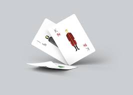If you happen to carry cash, you can use fold your bills and tuck them away. Game Of Thrones Minimalist Playing Cards On Behance
