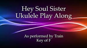 Hey Soul Sister Ukulele Play Along Youtube Hey Soul Sister Ukulele Funny Puns For Kids Ukulele Songs