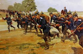 Charge Of The Prussian Infantry Franco Prussian War War Art Military Artwork Military Art