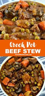 Slow Cooker Beef Stew With Video Recipe Beef Stew Recipe Beef Stew Crockpot Easy Beef Stew