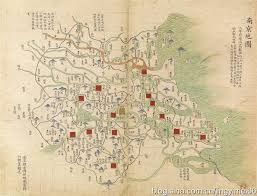明代浙江省古地图 vintage world maps map vintage