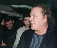 Joe Calzaghe Joseph Calzaghe Mickey Rourke Editorial Stock Photo