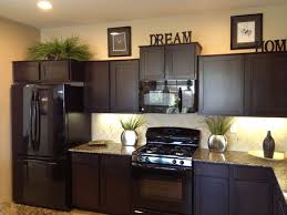 For Mitch Interiordecoronabudgetcabinets Kitchen Decor Apartment Top Kitchen Cabinets Decor Decorating Above Kitchen Cabinets