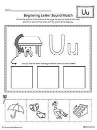 To hear the respective pronunciation of the alphabet, click on the speaker button. Uppercase Letter U Template Printable Preschool Letters Preschool Worksheets Letter U