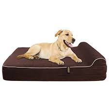 Extra Large 7 Thick Orthopedic Memory Foam Dog Bed With 3 Pillow Extra Large Dog Bed Best Orthopedic Dog Bed Cool Dog Beds