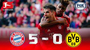 In 16 matches bayern munich has not lost the goal. Bayern Munich Borussia Dortmund 5 0 Goles Jornada 28 Bundesliga Youtube