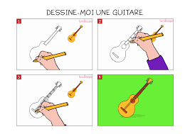 Si tu as 35, 45, 55, 65 ans, et que tu as envie d'apprendre la guitare pour te faire plaisir ou jouer devant des amis, tu n'as absolument pas besoin d'être plus jeune ou d'avoir du talent. Apprendre A Dessiner Une Guitare En 3 Etapes