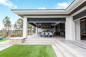 Retractable screens come standard with manual gear operators however, you may wish to motorize your screen. Motorized Retractable Patio Screens Roll Up Patio Screens Houston The Shade Shop