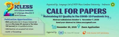 Sjr is a measure of scientific influence of journals that accounts for both the number of citations received by a journal and the importance or prestige of the journals where such citations come from it measures the scientific influence of the average article in a journal, it. Submit Full Paper 2nd Icless 2020 Asian Efl Journal Asian Efl Journal