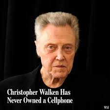 I don't have technology,” says Christopher Walken, the 81-year-old actor  who stars in the sci-fi series “Severance.'” 🔗 https://on.wsj.com/4h7UczV