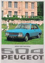 Peugeot 504 Brochure Peugeot Car Ads Bmw Series